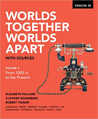 Worlds Together, Worlds Apart with Sources (Concise, Vol. 2) (2nd Edition) - 9780393668551