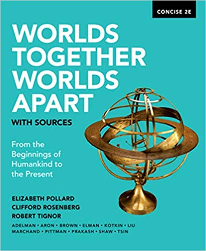 Worlds Together, Worlds Apart with Sources (Concise , Combined Volume) (2nd Edition) - 9780393668537