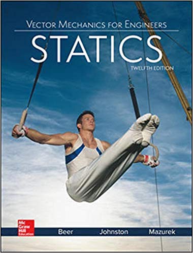 Vector Mechanics for Engineers: Statics (12th Edition) - 9781259977268