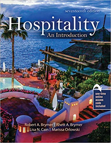 Hospitality: An Introduction (17th Edition) - 9781524968519