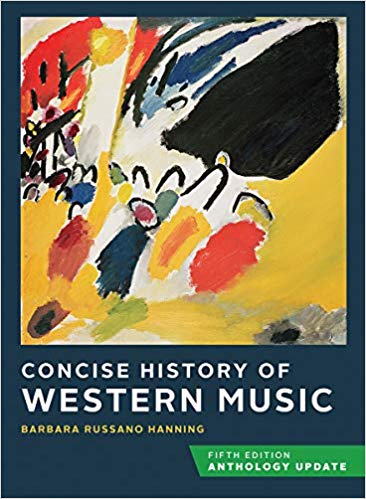 Concise History of Western Music (Anthology Update) (5th Edition) - 9780393421613