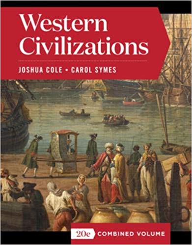 Western Civilizations, Combined Volume Hardcover (20th Edition) - 9780393418774