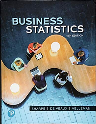 Business Statistics  (4th Edition) - 9780134705217