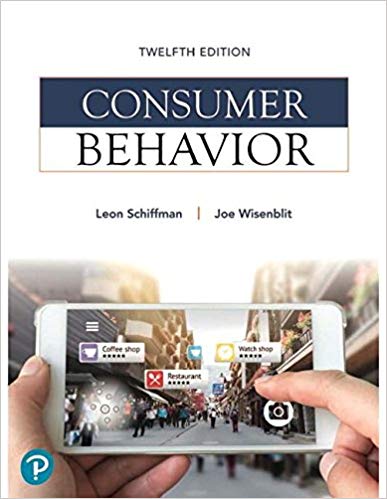 Consumer Behavior (12th Edition) - 9780134734828