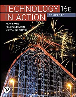 Technology In Action Complete (16th Edition) - 9780135435199