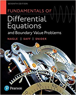 Fundamentals of Differential Equations and Boundary Value Problems  (7th Edition) - 9780321977106