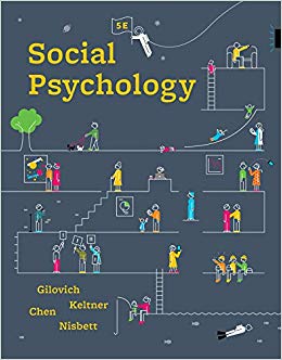 Social Psychology  (5th Edition) - 9780393667707