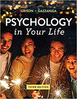Psychology in Your Life (3rd Edition) - 9780393673913