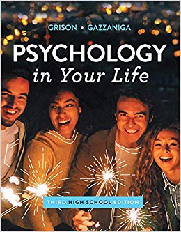 Psyhology in Your Life (High School Edition) (3rd Edition) - 9780393689600