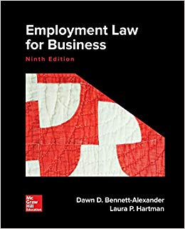 Employment Law for Business (9th Edition) - 9781259722332