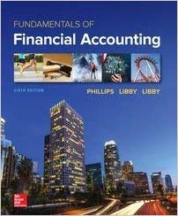 Fundamentals of Financial Accounting (6th Edition) - 9781259864230