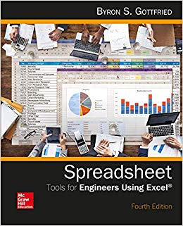 Spreadsheet Tools for Engineers Using Excel (4th Edition) - 9781259875960