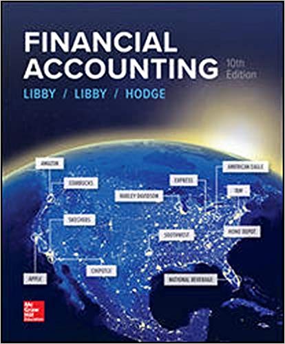 Financial Accounting (10th Edition) - 9781259964947
