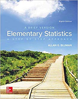 Elementary Statistics, A Step by Step Approach : a Brief Version (8th Edition) - 9781259969430