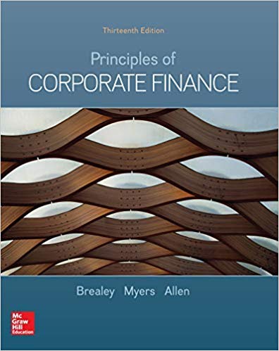 Principles of Corporate Finance (13th Edition) - 9781260013900