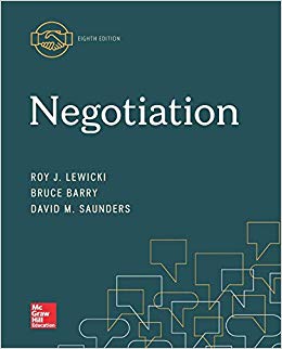 Negotiation (8th Edition) - 9781260043648