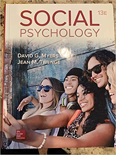 Social Psychology (13th Edition) - 9781260397116