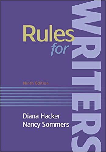 Rules for Writers with Writing About Literature (Tabbed Version)  (9th Edition) - 9781319102739
