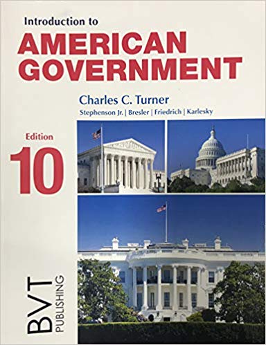 Introduction to American Government (10th Edition) - 9781517807931