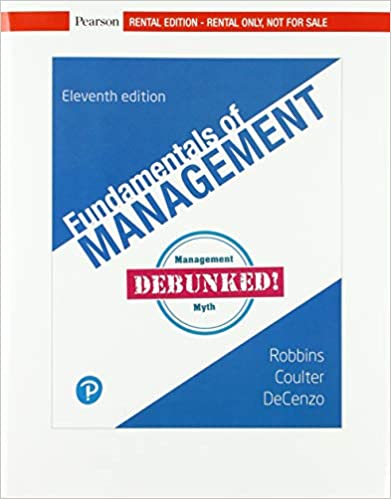 Fundamentals of Management (11th Edition) - 9780135175156