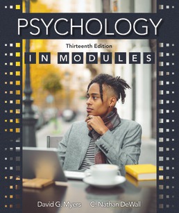 Psychology in Modules (13th Edition) - 9781319132095