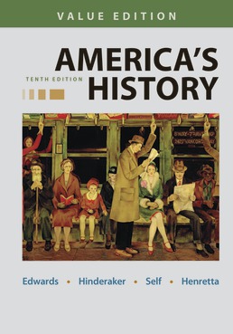 America's History, Value Edition, Combined Value (10th Edition) - 9781319244392