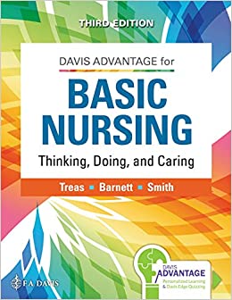 Davis Advantage Basic Nursing: Thinking, Doing, and Caring (3rd Edition) - 9781719642071