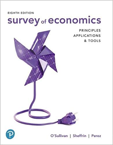 Survey of Economics (8th Edition) - 9780135173978