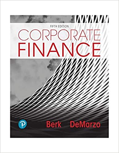 Corporate Finance [RENTAL EDITION] (5th Edition) - 9780135183809