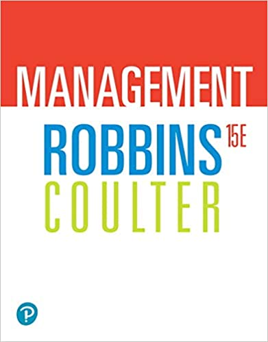 Management [RENTAL EDITION] (15th Edition) - 9780135581858