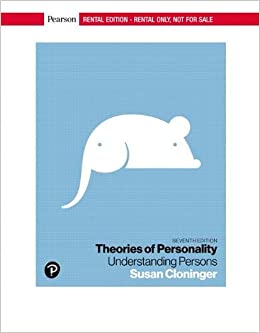 Theories of Personality: Understanding Persons (7th Edition) - 9780134899039