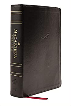 NASB, MacArthur Study Bible, 2nd Edition, Leathersoft, Black, Thumb Indexed, Comfort Print: Unleashing God's Truth One Verse at a Time - 9780785230342