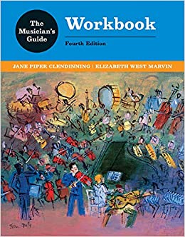 The Musician's Guide to Theory and Analysis Workbook (4th Edition) - 9780393442304