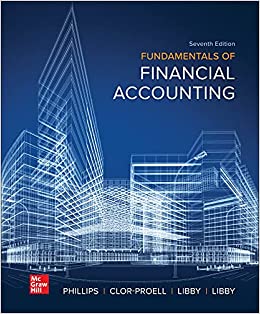 Fundamentals of Financial Accounting (7th Edition) - 9781260771381