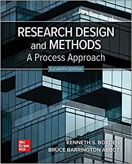 Research Design and Methods: A Process Approach (11th Edition) - 9781260837018