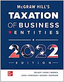 McGraw Hill's Taxation of Business Entities 2022 Edition (13th Edition) - 9781264369058