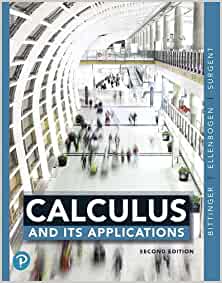 Calculus and Its Applications (2nd Edition) - 9780135091685
