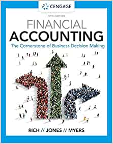 Financial Accounting (5th Edition) - 9780357132692