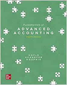 Fundamentals of Advanced Accounting (8th Edition) - 9781260247831