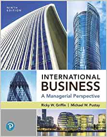 International Business (Rental Edition) (9th Edition) - 9780134898773
