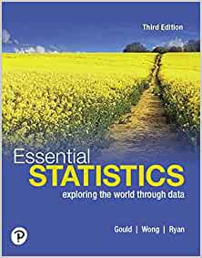Essential Statistics [RENTAL EDITION] (3rd Edition) - 9780135760284