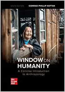 Window on Humanity: A Concise Introduction to General Anthropology (9th Edition) - 9781260071474