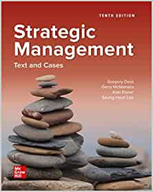 Strategic Management: Text and Cases (10th Edition) - 9781260075083