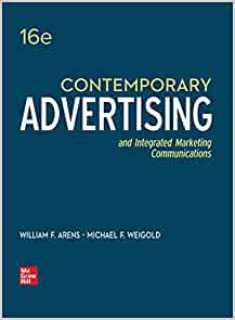 Contemporary Advertising (16th Edition) - 9781260259308