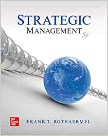 Strategic Management (5th Edition) - 9781260261288