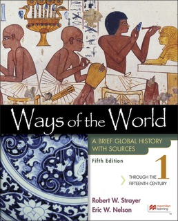 Ways of the World with Sources, Volume 1 (5th Edition) - 9781319331115