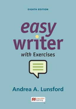 EasyWriter with Exercises (8th Edition) - 9781319393342