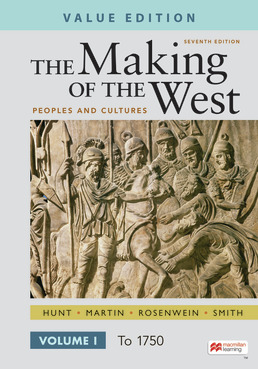 The Making of the West, Value Edition, Volume 1 (7th Edition) - 9781319331566