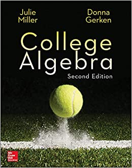 College Algebra (Collegiate Math) (2nd Edition) - 9780077836344