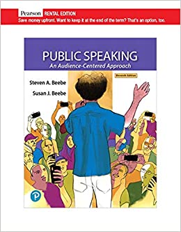 Public Speaking: An Audience-Centered Approach [RENTAL EDITION] (11th Edition) - 9780135709719